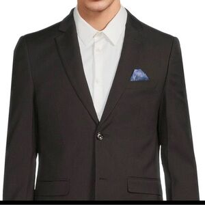 Soul Of London Jacket Men's 46R Black Premium Stretch